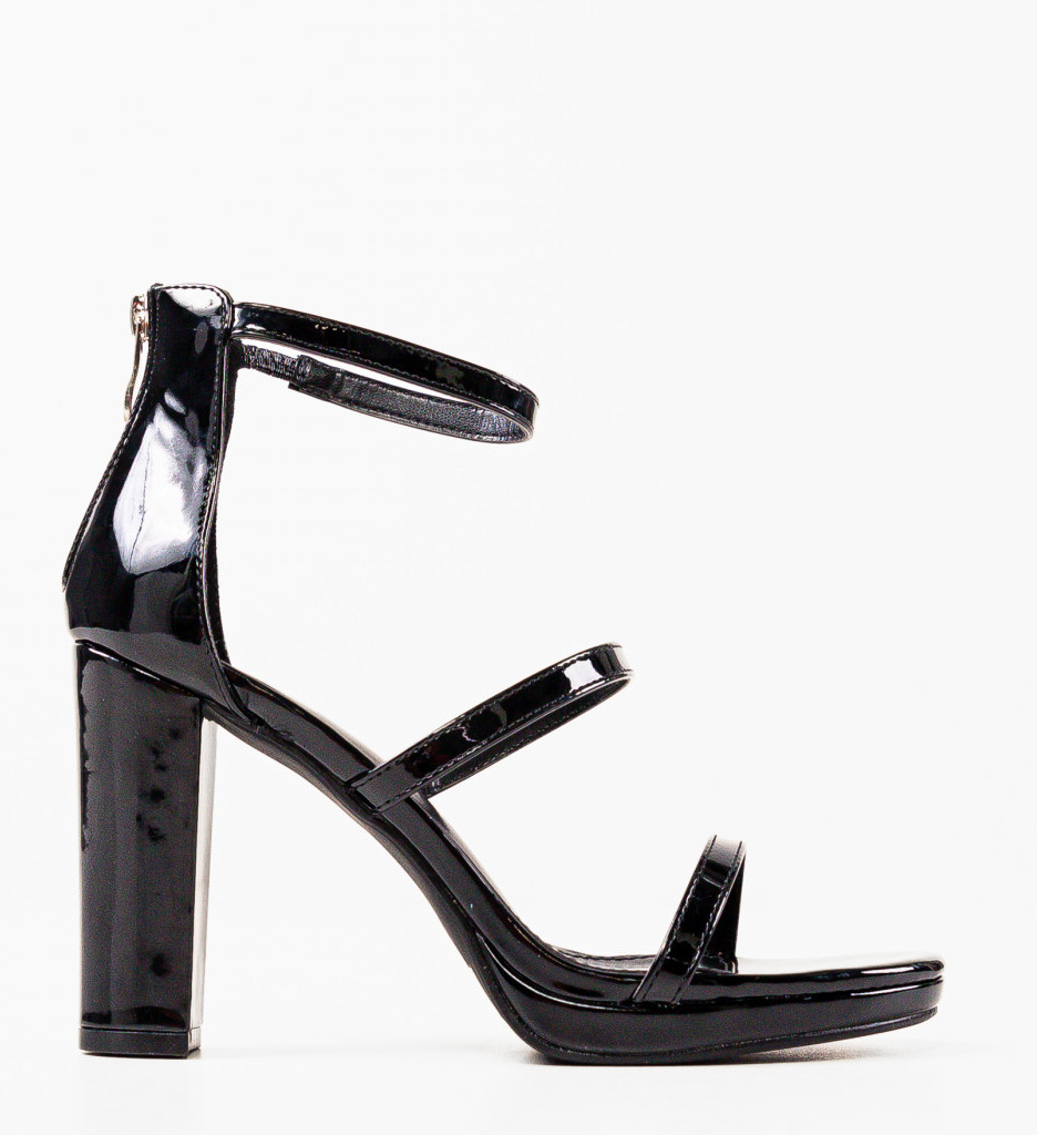 Sandale Ruger Negre 2 - Eleganță și Stil - imagine 4