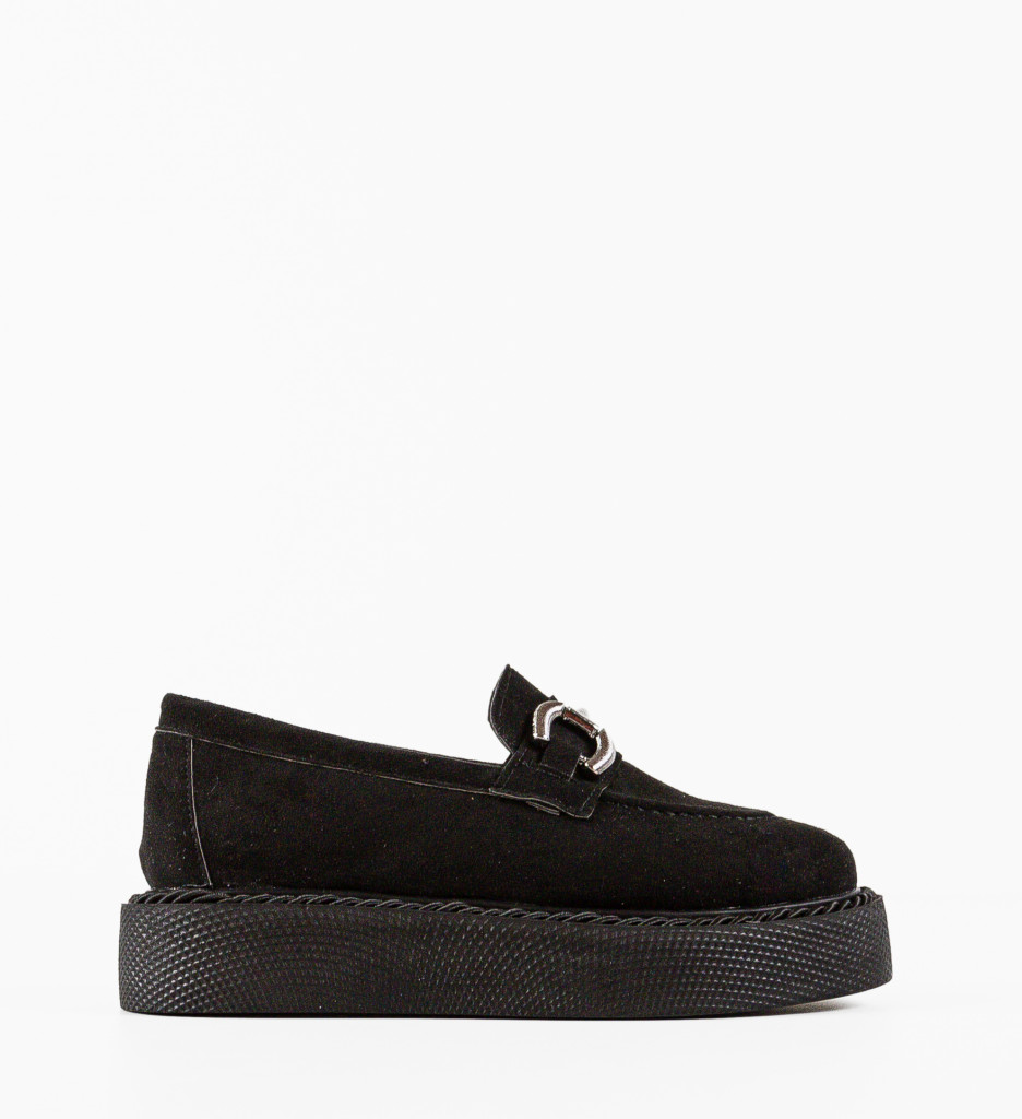 Pantofi Casual Selvie Negri | Confort și Stil - imagine 5