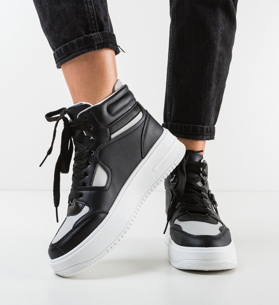 Pantofi Sport Enysa Gri - Confort & Stil - imagine 2