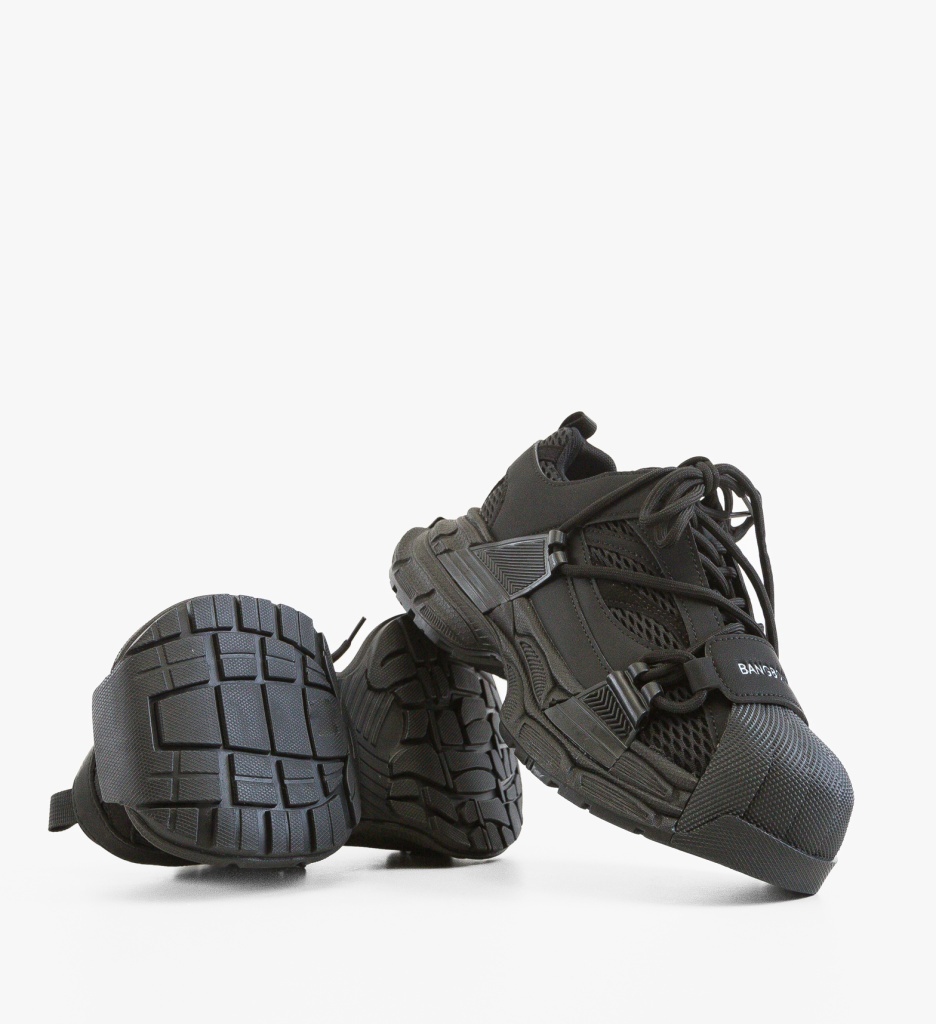Sneakers Dama Bango Negri | Confort Sport - imagine 5