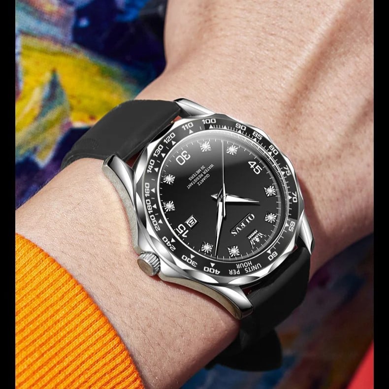 Ceas Olevs Barbatesc CS1625 - Modern si Practic - imagine 2