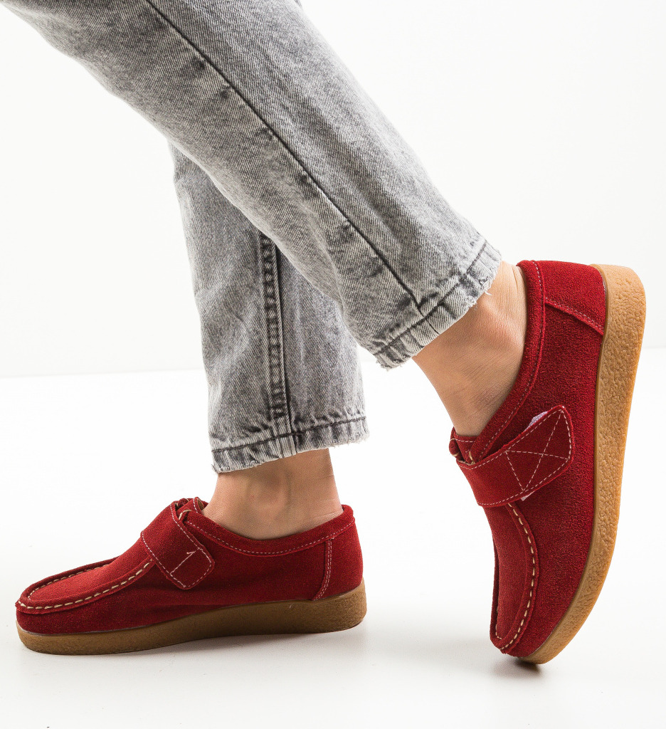 Pantofi Casual Boba Rosii - Confort și Stil - imagine 2