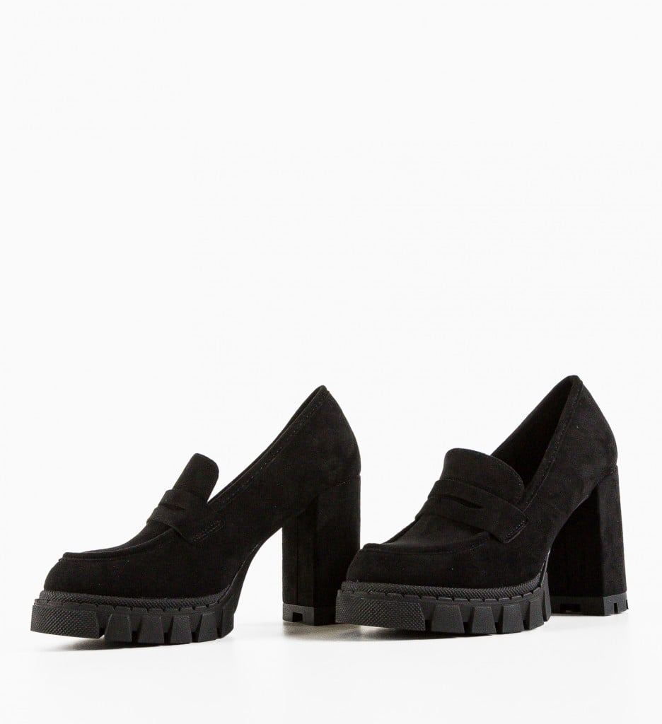 Pantofi Vann Negri cu Toc Eleganți - imagine 11