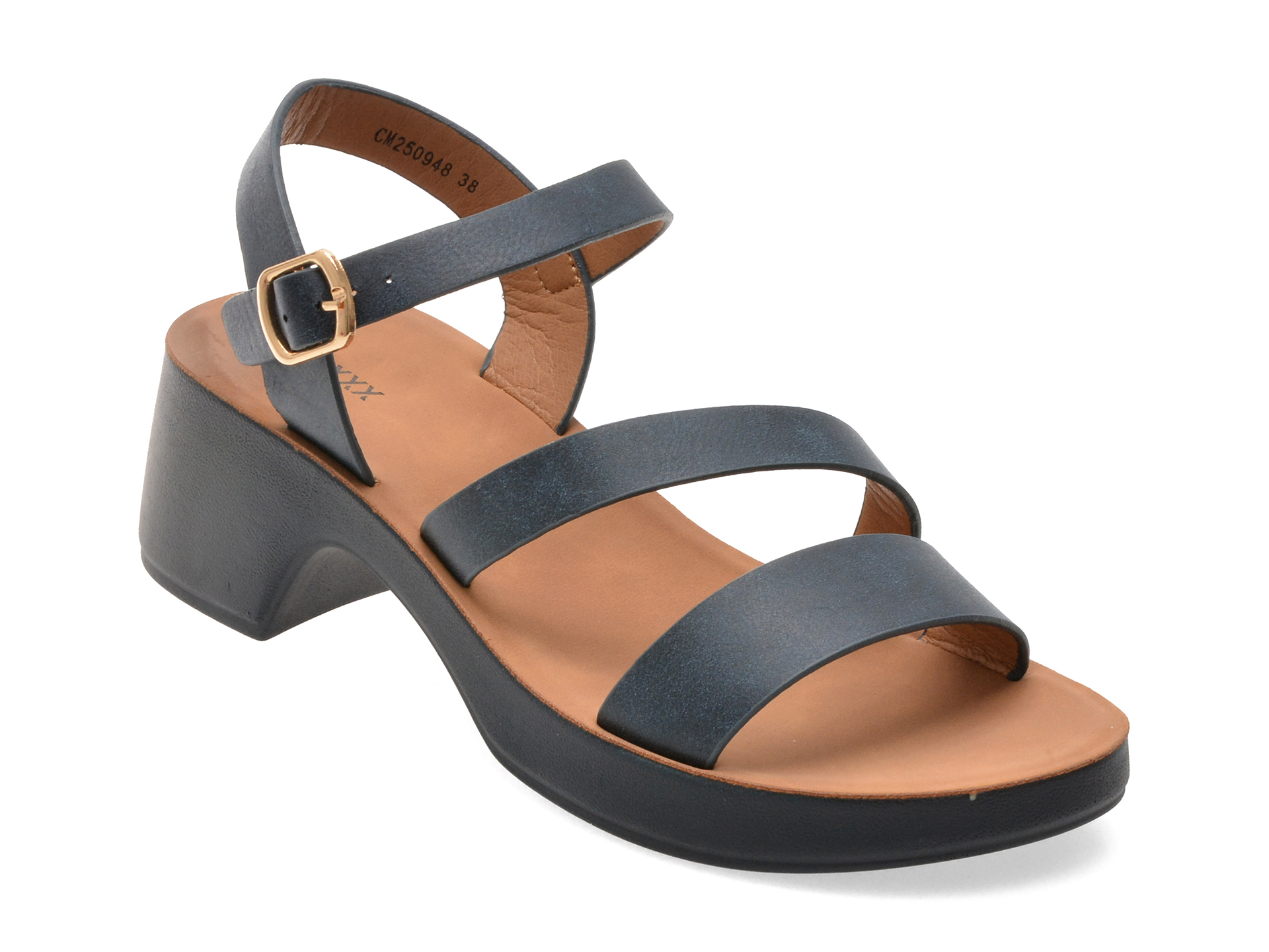 Sandale GRYXX 948 Bleumarin Piele Naturală