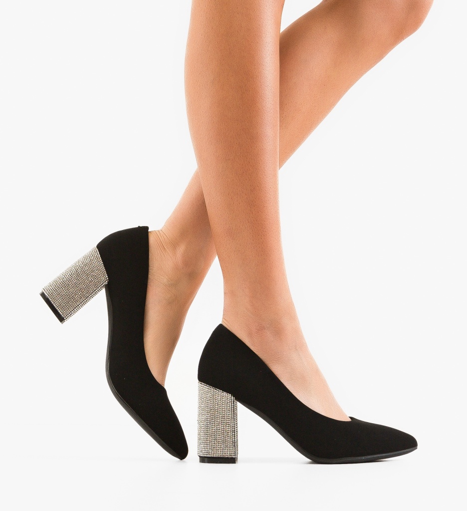 Pantofi Sklopi Negri | Eleganță și Stil - imagine 2