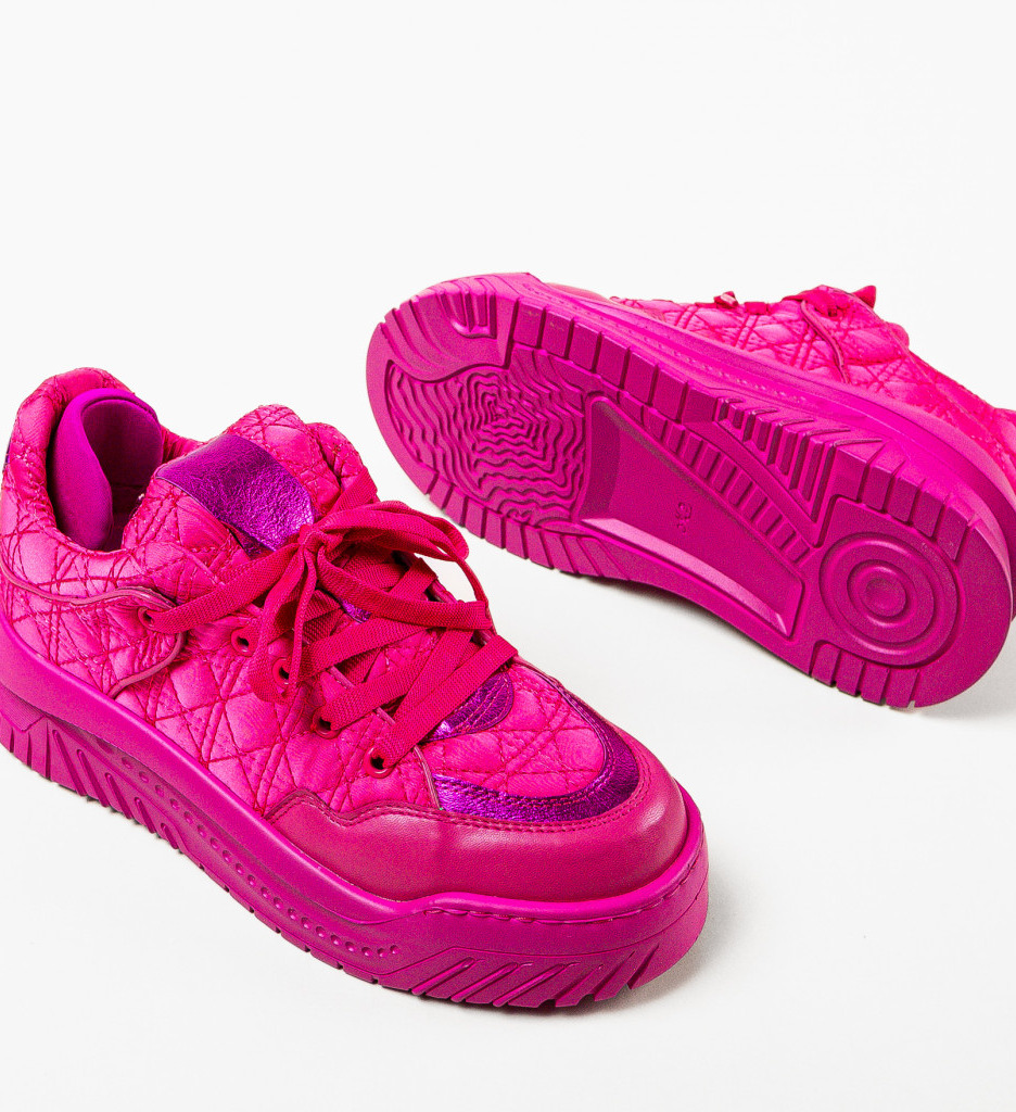 Sneakers Dama Gaston Fuchsia - Confort și Stil
