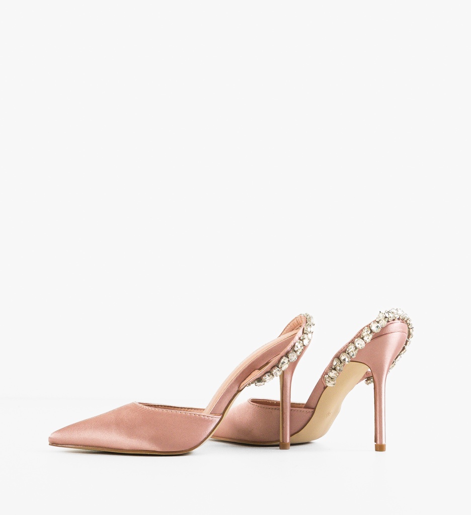 Pantofi Havenot Aurii cu Toc Eleganți - imagine 6