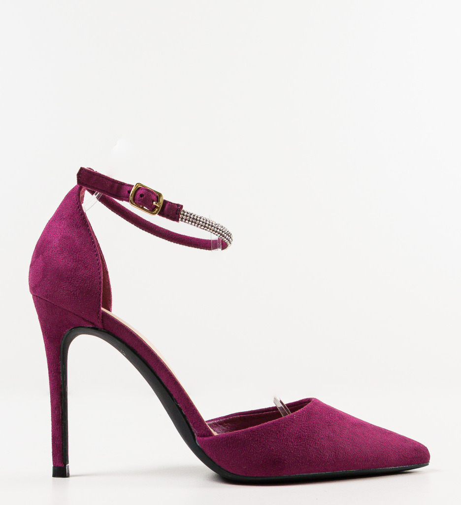 Pantofi cu Toc Lyvya Mov - Eleganță Asigurată - imagine 4