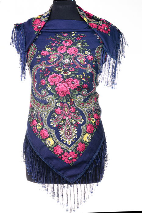 Eșarfă Elegantă Gipsy Pavlovo Posad | Shopika