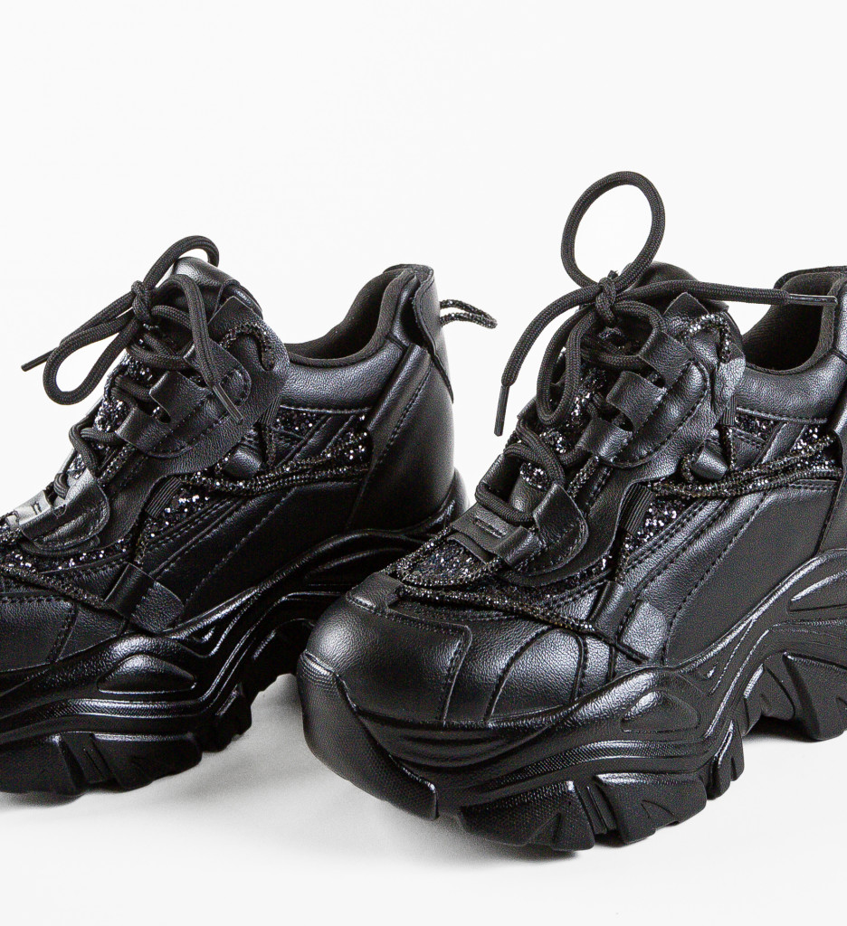 Sneakers Dama Andaluzia Negri | Confort și Stil - imagine 7