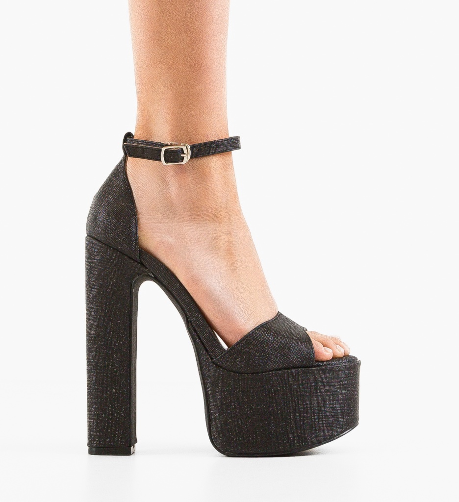 Sandale Vlandia Negre - Eleganță și Stil - imagine 6