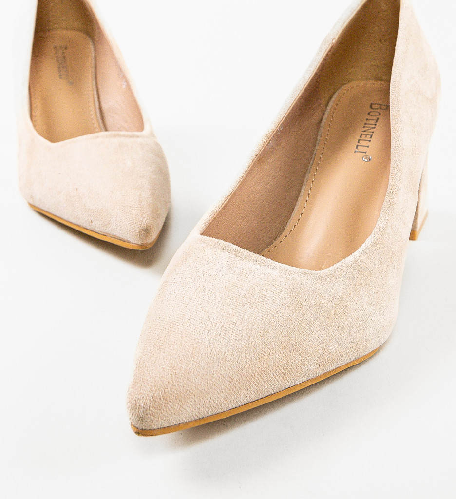 Pantofi Dama Adria Bej | Eleganți și Versatili - imagine 5