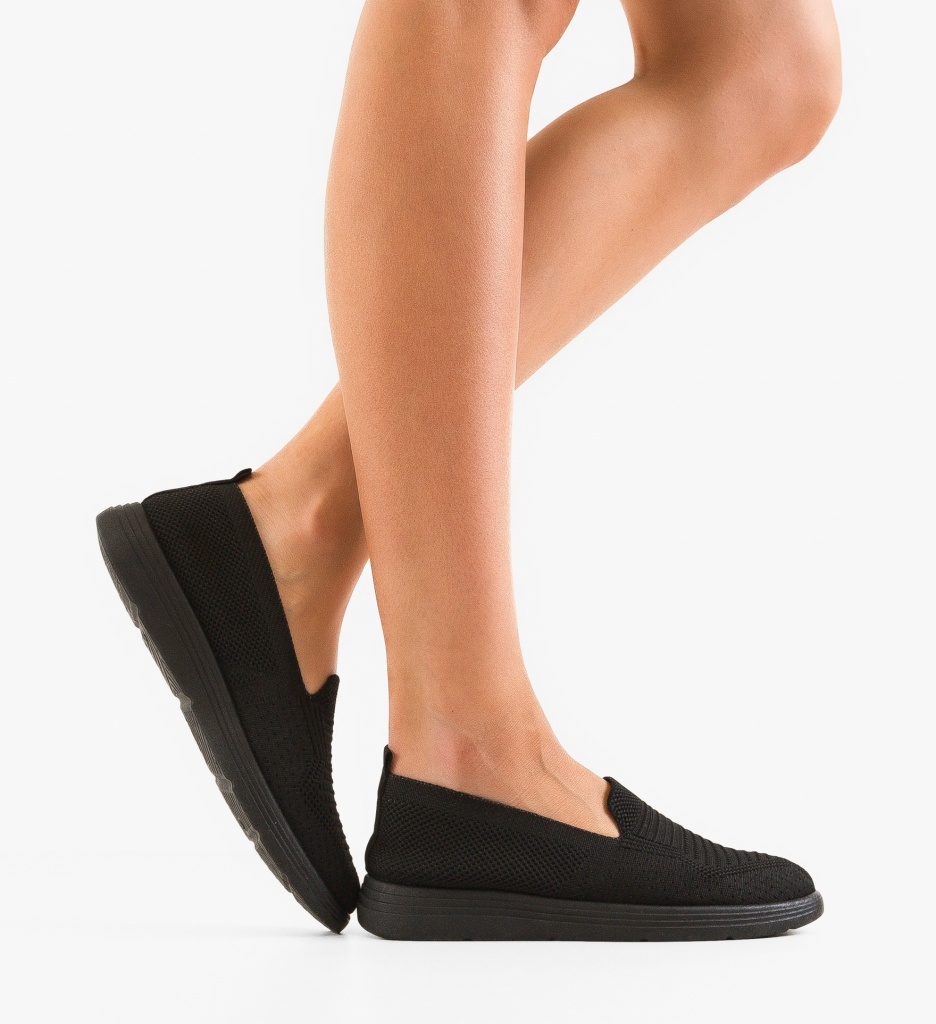 Espadrile Thato Negre | Confort și Eleganță - imagine 3