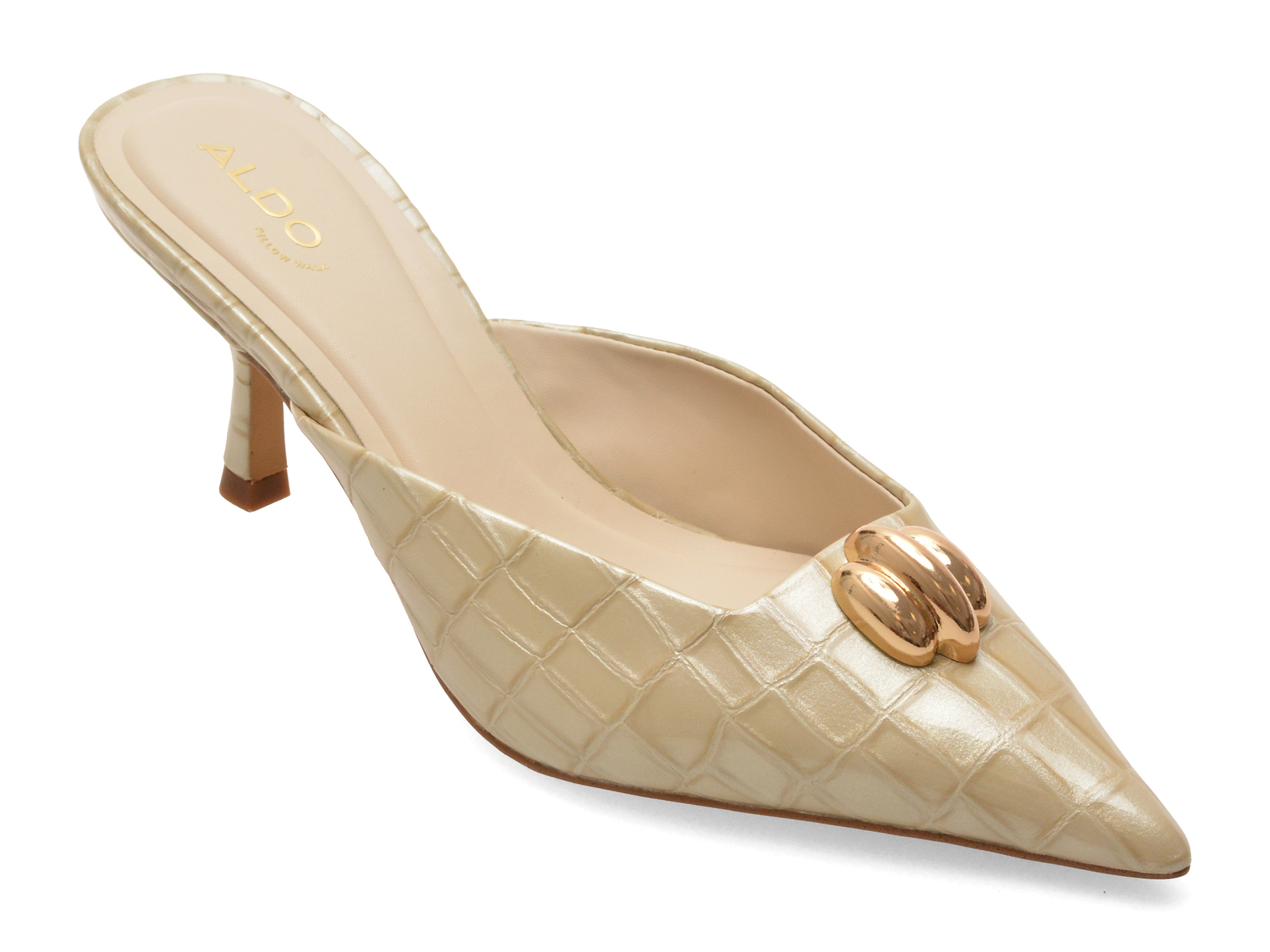 Papuci ALDO Bej Croco | Eleganță și Confort