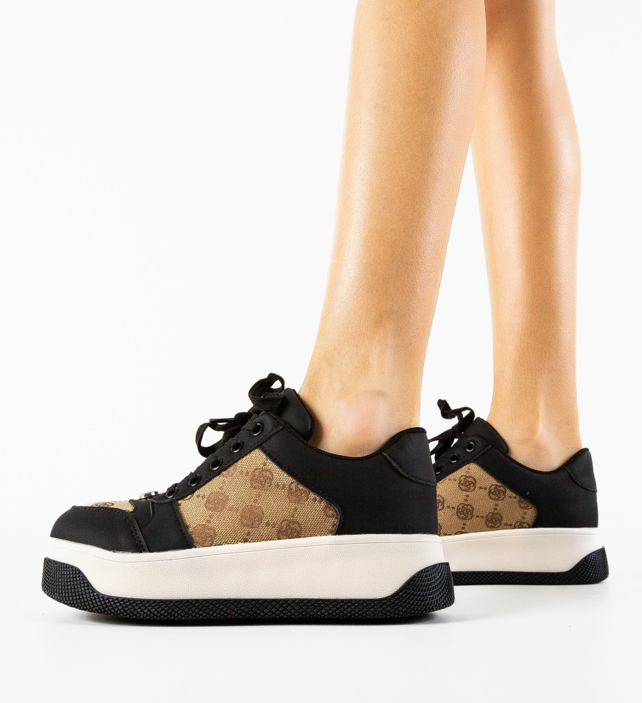 Sneakers Dama Guett Khaki 2 - Confort și Stil