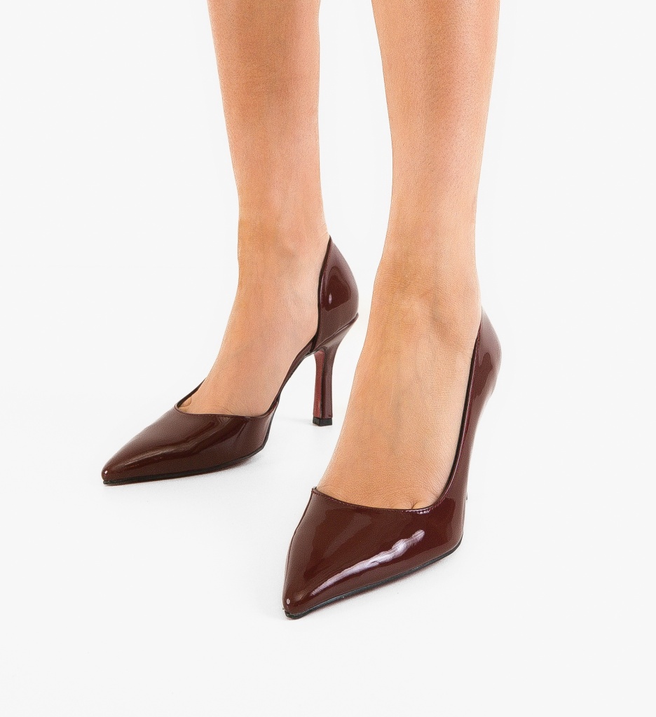 Pantofi Stiletto Krol Grena - Eleganță și Stil - imagine 3