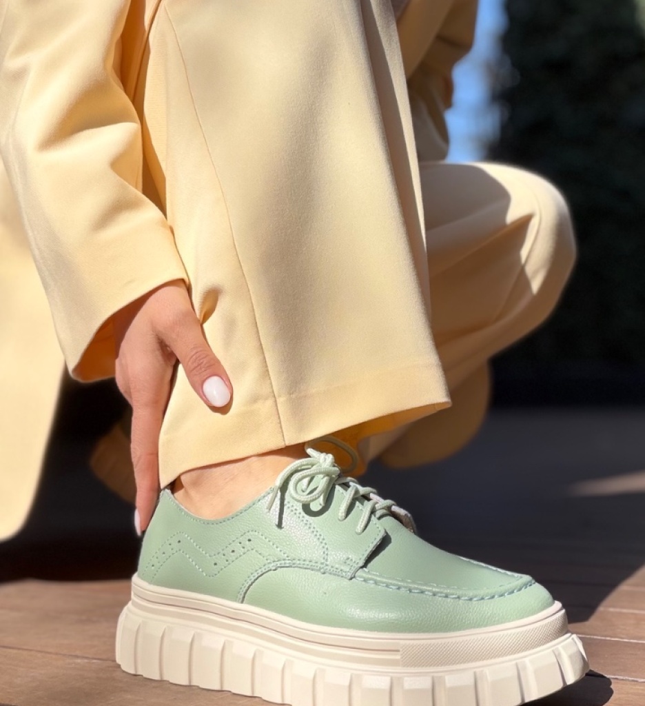 Pantofi Casual Loprem Verzi | Stil și Confort - imagine 12