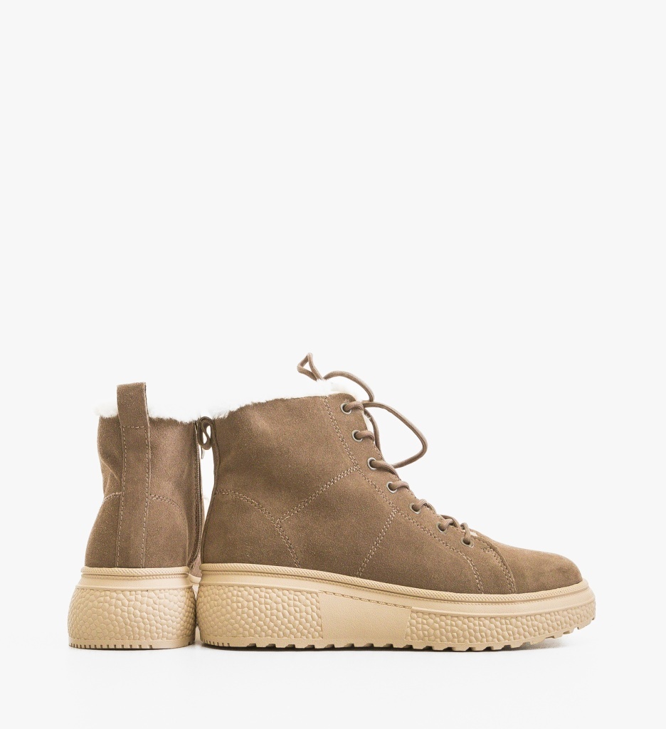 Ghete Dama Fenris Khaki | Stil și Confort - imagine 2