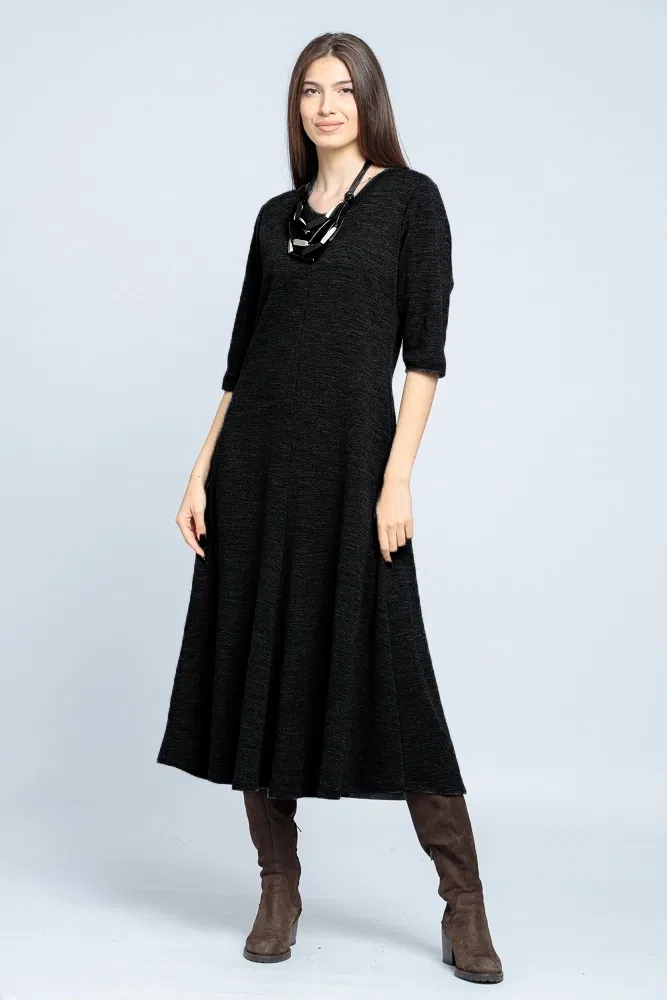 Rochie Neagra Shopika | Eleganta si Confort