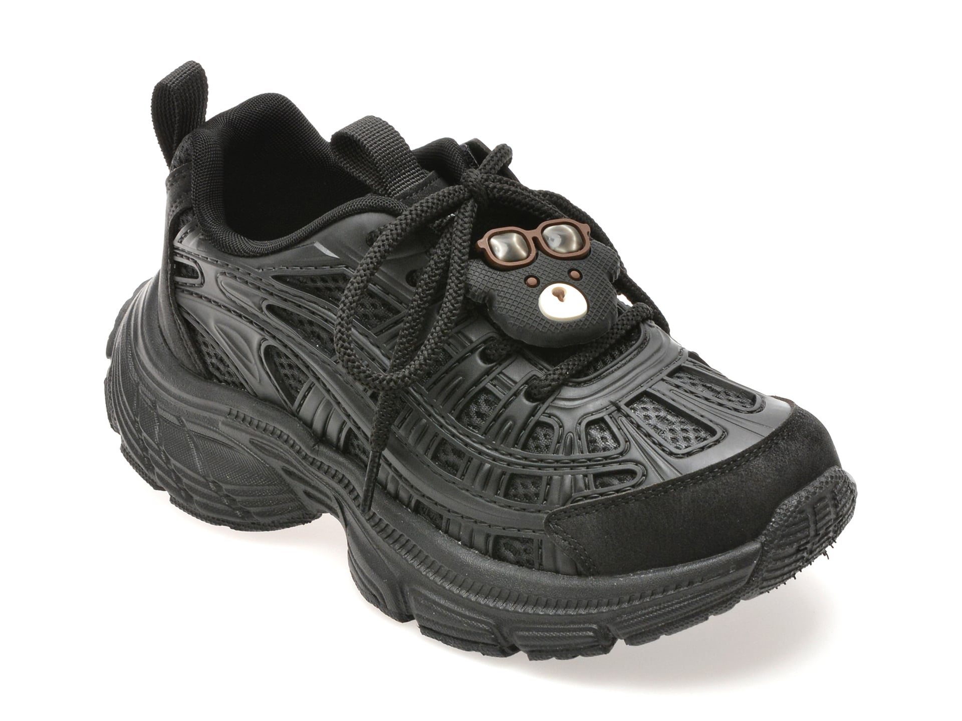 Pantofi Selection Kids Negri | Confort Unisex
