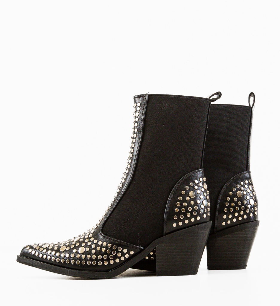 Botine Roth Negre - Eleganță și Confort - imagine 7