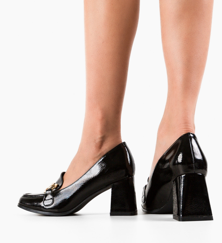 Pantofi Dama Schul Negri - Eleganță și Stil - imagine 3