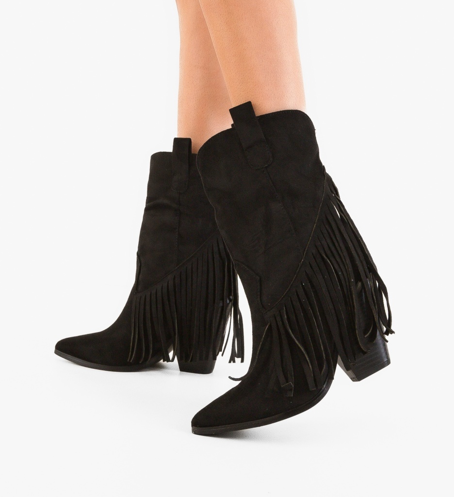 Botine Dama Theri Negre | Elegante si Comode