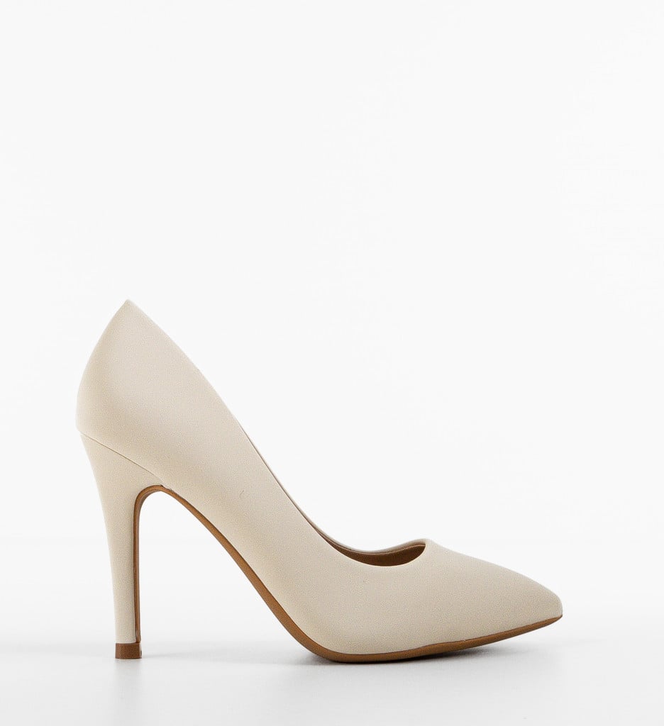 Pantofi dama Keiran Bej | Eleganță și Stil - imagine 4