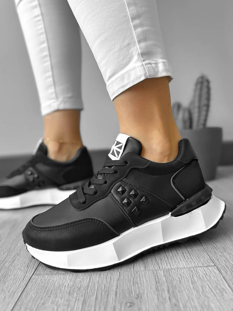 Adidași Dama Casual Negri A01 T7-3 - Confort și Stil
