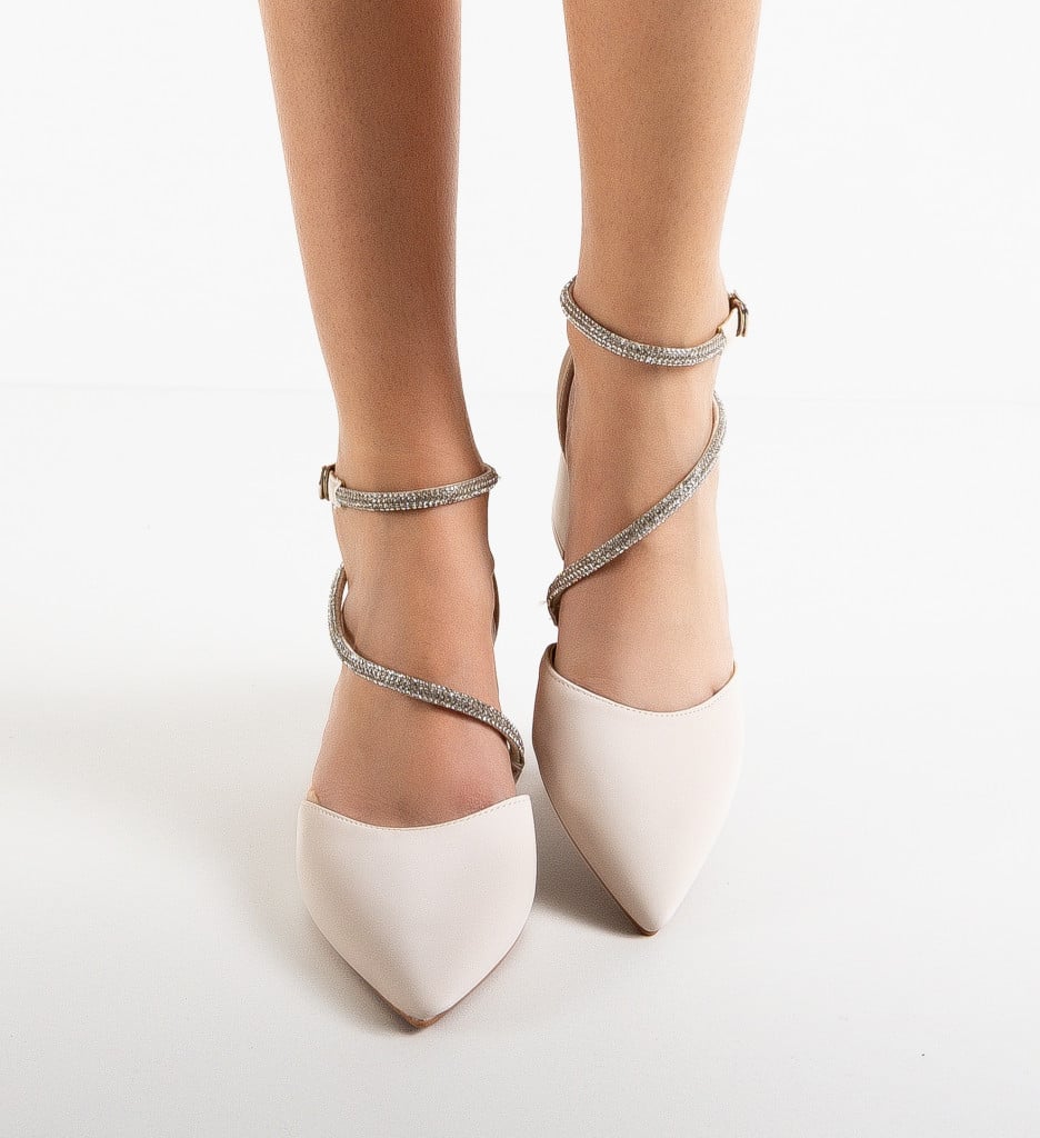 Pantofi Dama Haari Bej | Eleganță și Confort - imagine 8