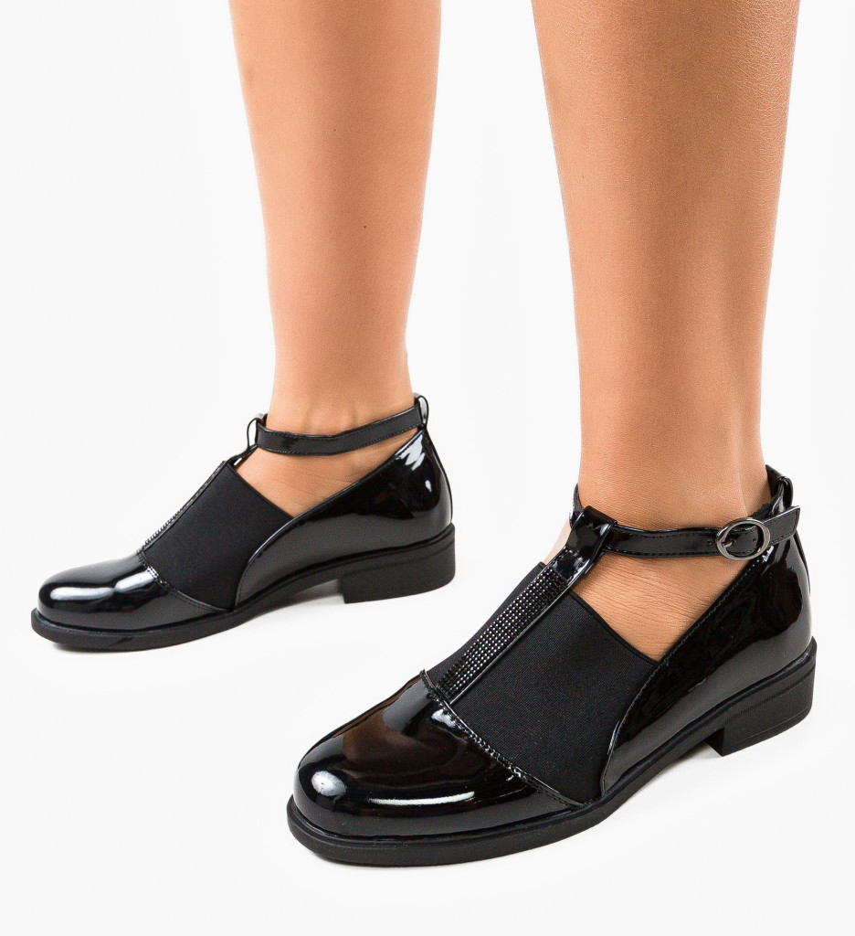 Pantofi Casual Dama Negri - Confort și Stil - imagine 2