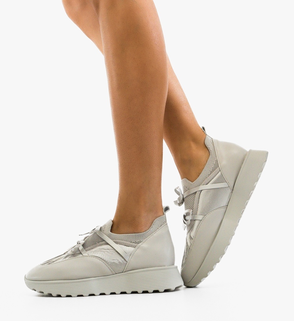 Pantofi Casual Ralph Gri - Confort & Stil Urban - imagine 3