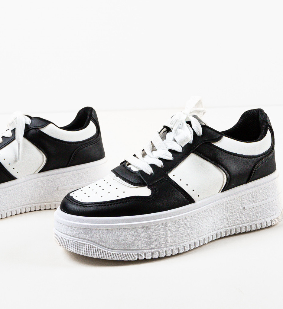 Sneakers Dama Morton Negri - Confort și Stil - imagine 5