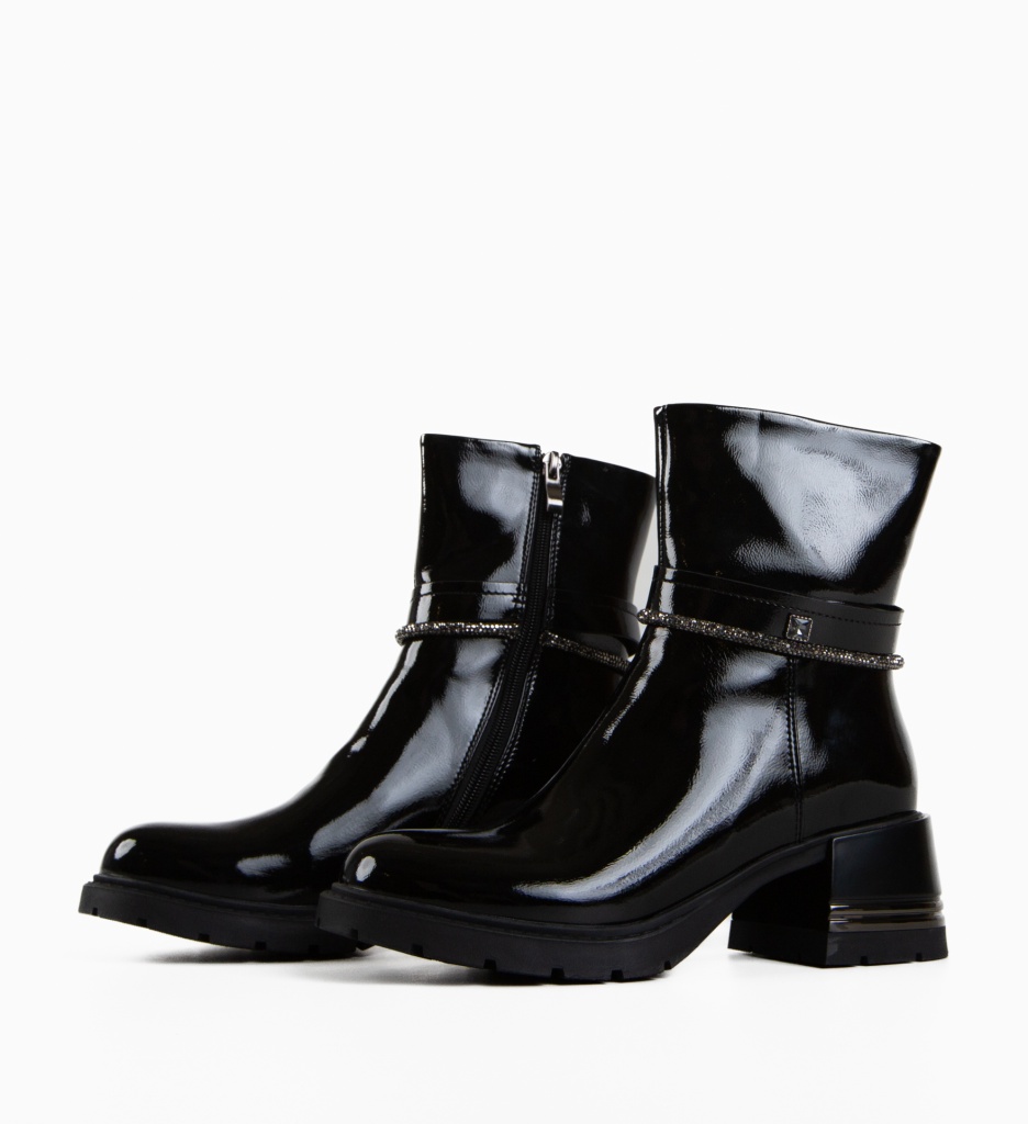 Ghete Dama Nutyo Negre | Eleganță și Stil - imagine 7