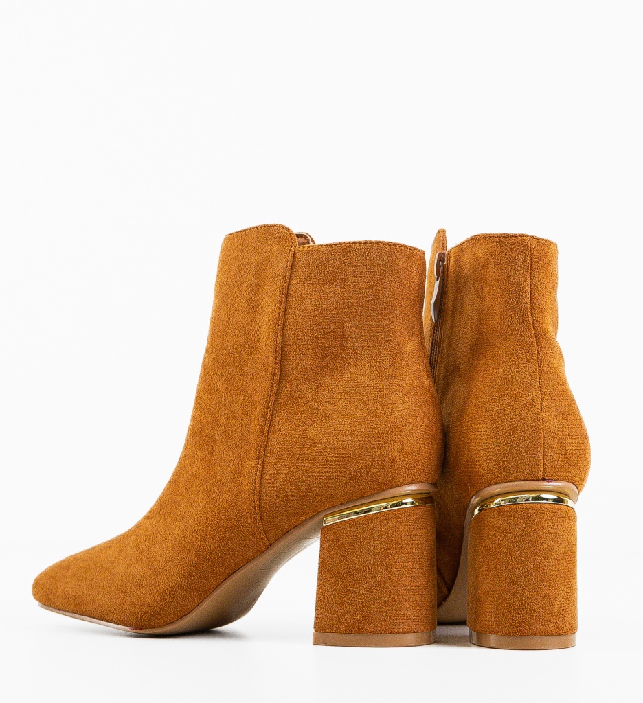 Botine Dama Arroyo Camel | Elegant & Confortabil - imagine 7