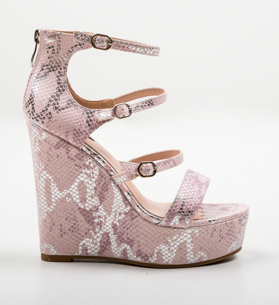 Sandale Platforme Markoza Roz - Stil și Confort - imagine 6