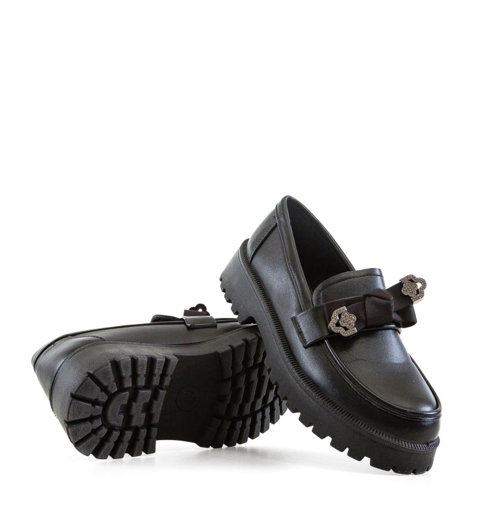 Pantofi Casual Dama Vrerru Negri – Confort Stilat - imagine 4