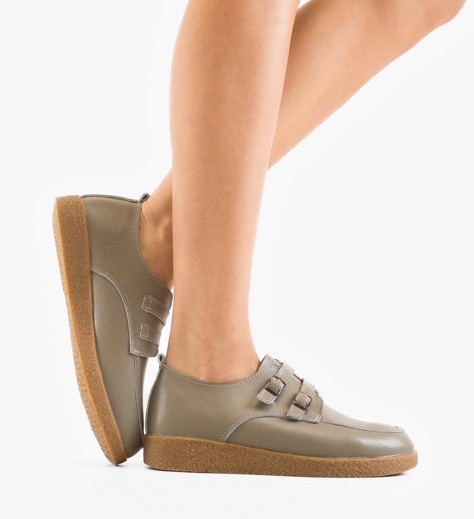 Pantofi Casual Tyche Gri - Confort și Stil Zilnic - imagine 2