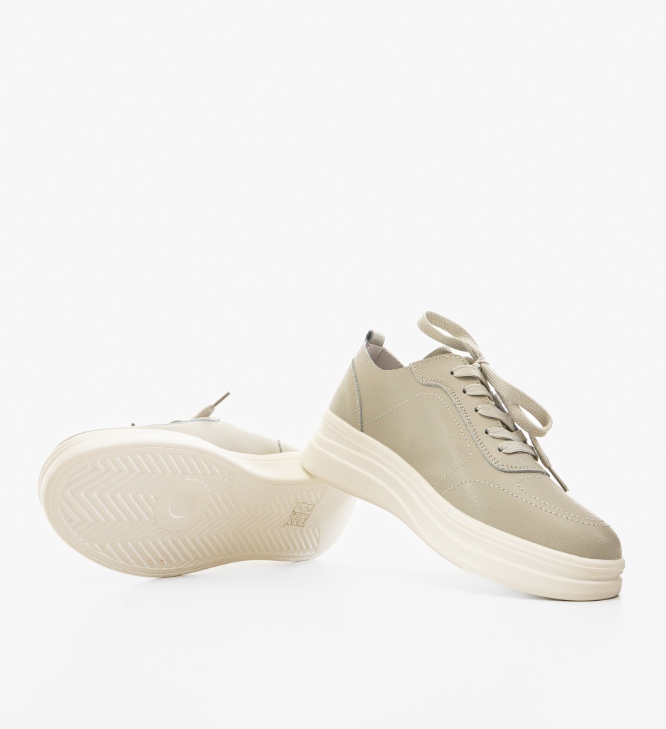 Sneakers Dama Haley Gri - Confort și Stil - imagine 7