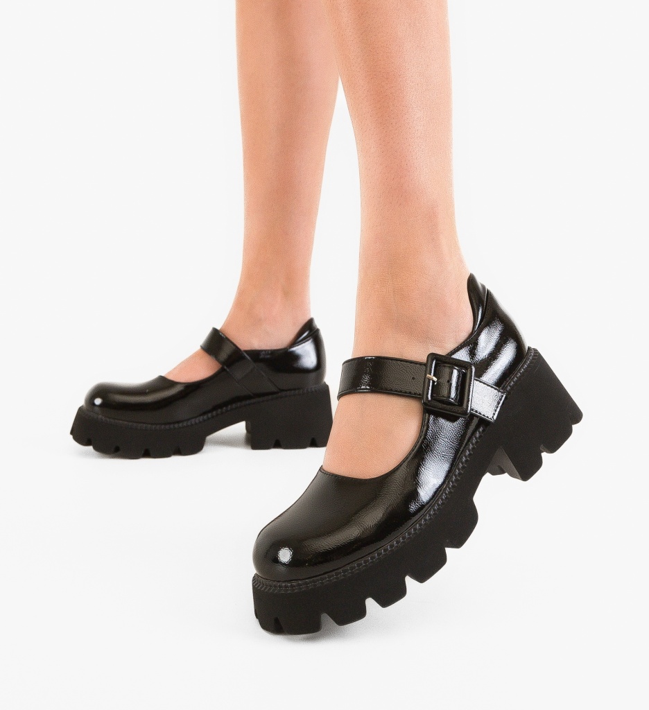 Pantofi Casual Bokfa Negri - Confort și Stil - imagine 3