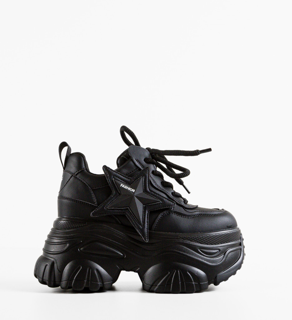 Sneakers Dama Ezhil Negri - Confort și Stil - imagine 4