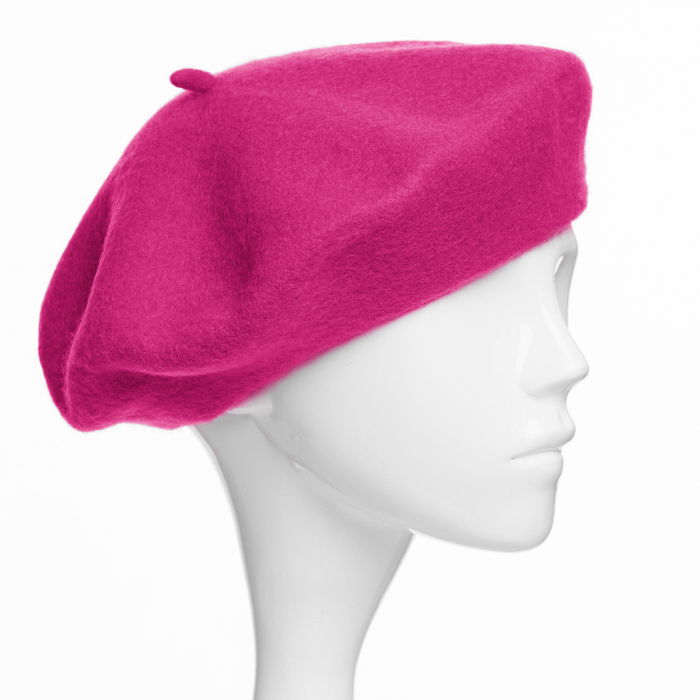 Bereta Franceză Fucsia Shopika | Accesorii Modă