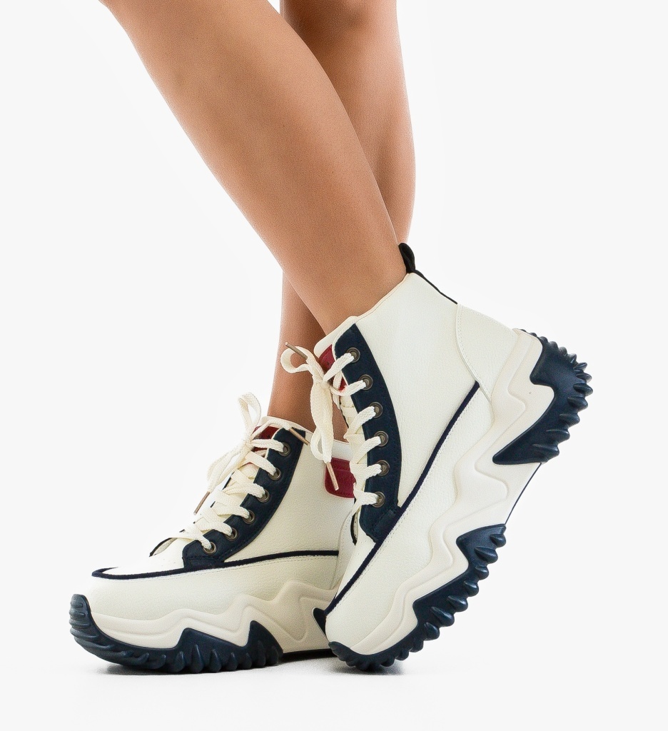 Sneakers Dama Vevery Albi | Confort Stilat