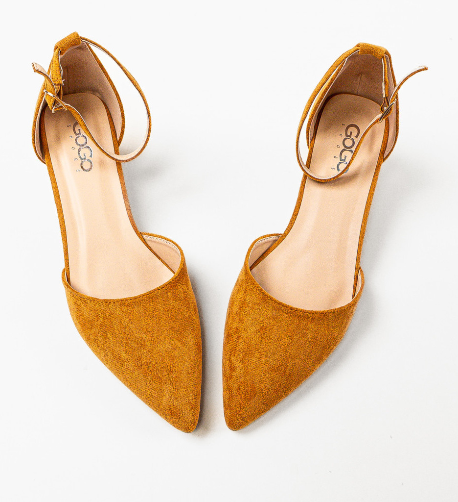 Pantofi Elva Camel | Eleganți și Versatili - imagine 6