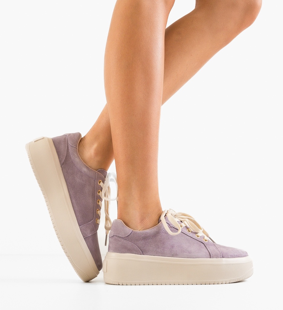 Sneakers Dama Daravo Mov - Confort și Stil - imagine 3