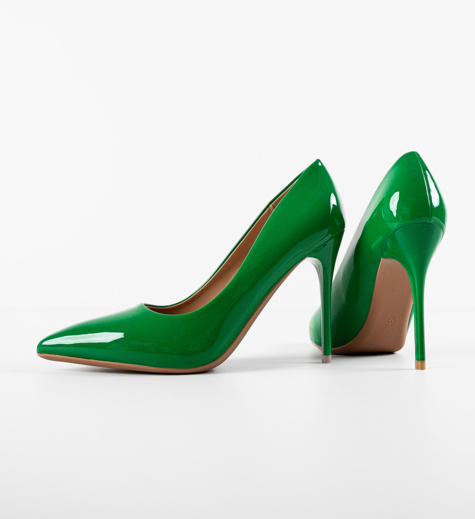 Pantofi Toc Fana Verzi - Eleganță Asigurată - imagine 10
