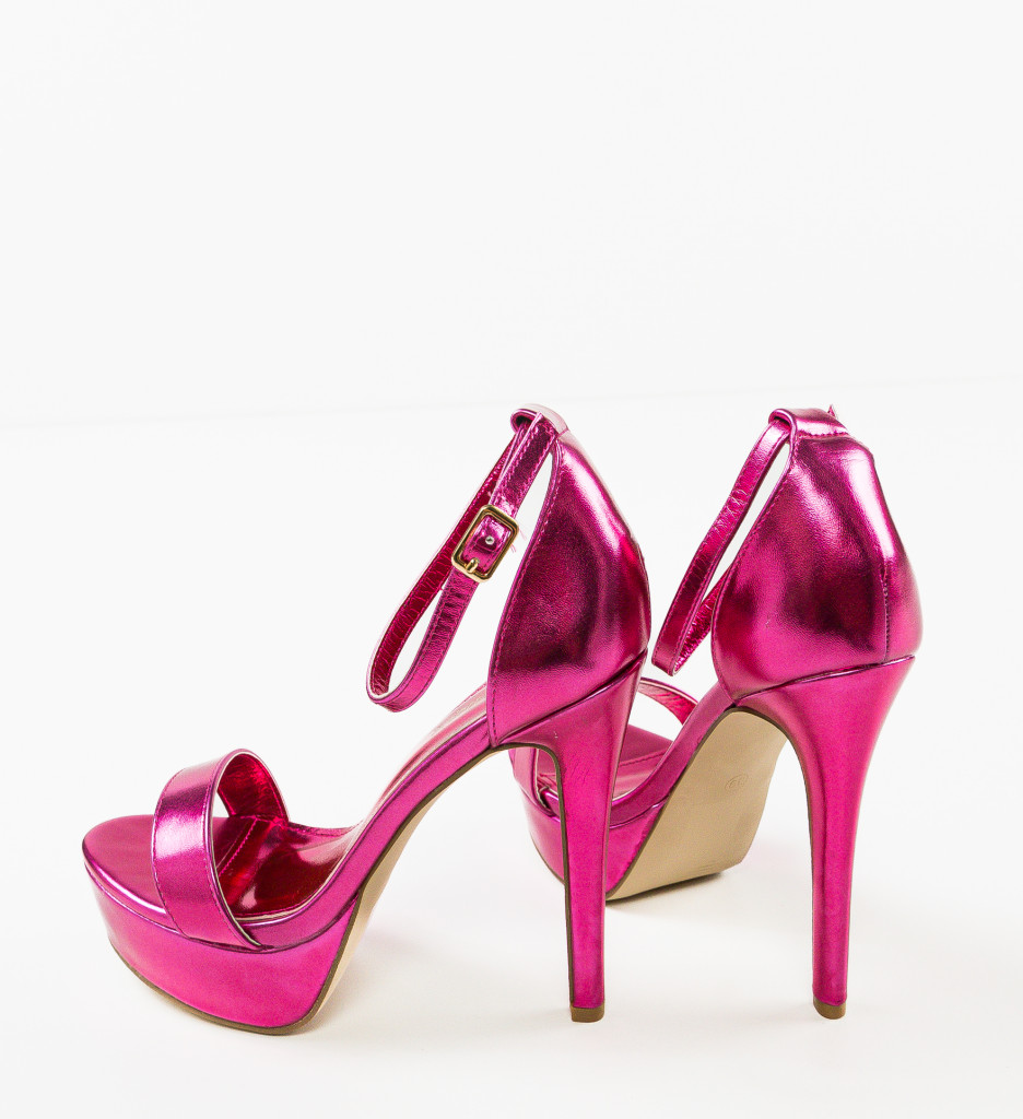 Sandale Halima Fuchsia - Eleganță și Stil - imagine 8