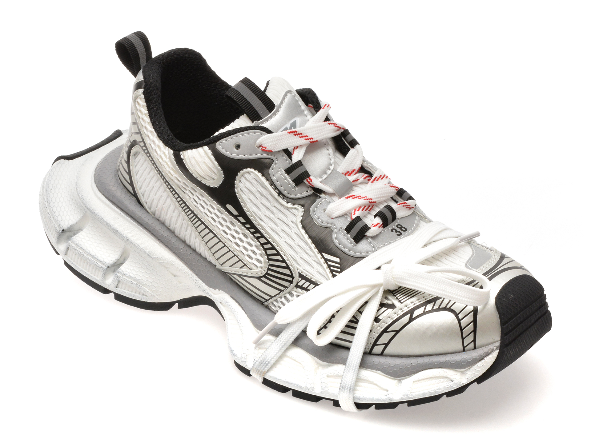Pantofi GRYXX Argintii - Eleganță Sport