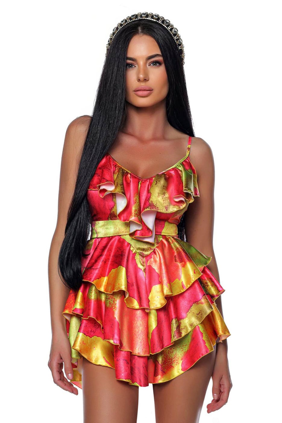 Rochie Imprimeu Limited Edition - Siluetă Clepsidră