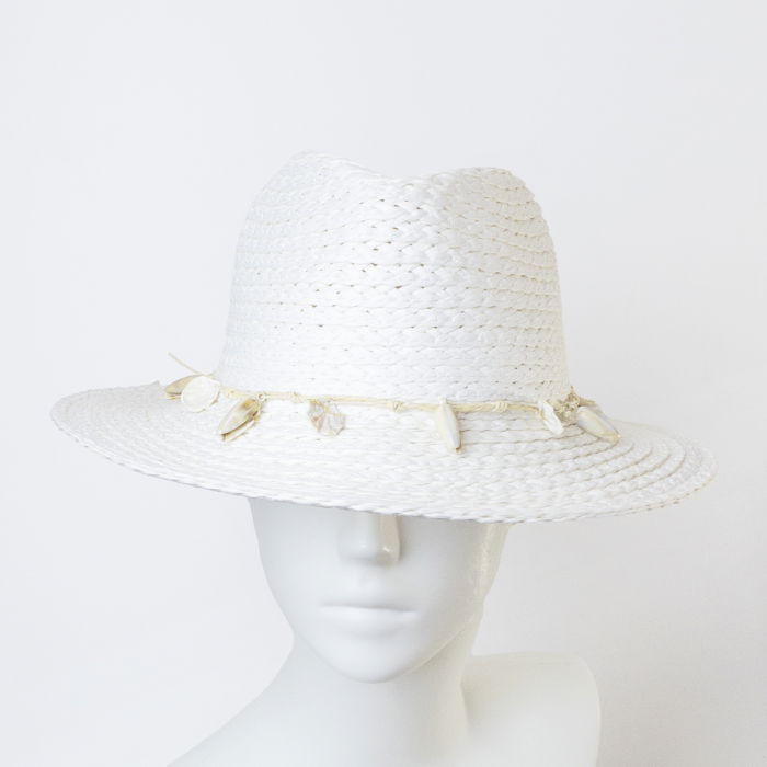 Pălărie Shopika cu scoici - Eleganță vară | 59.99 RON